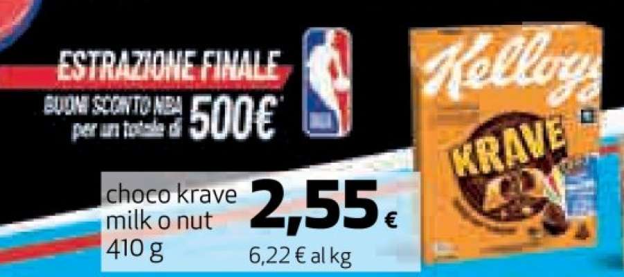 Kellogg's Choco Krave Milk o Nut