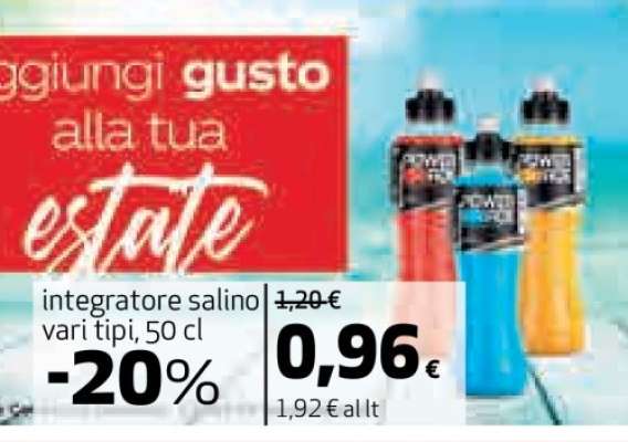 integratore salino vari tipi, 50 cl