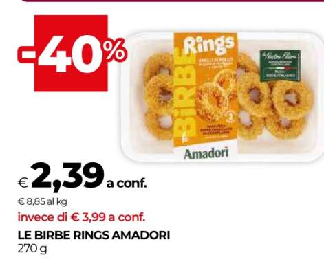 LE BIRBE RINGS AMADORI