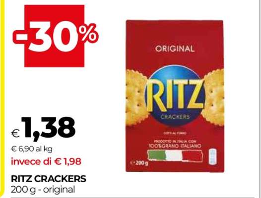 RITZ CRACKERS