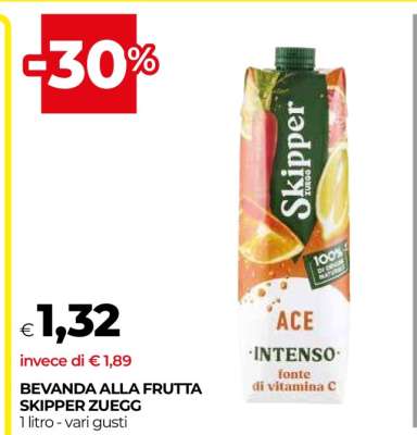 Bevanda alla frutta Skipper Zuegg