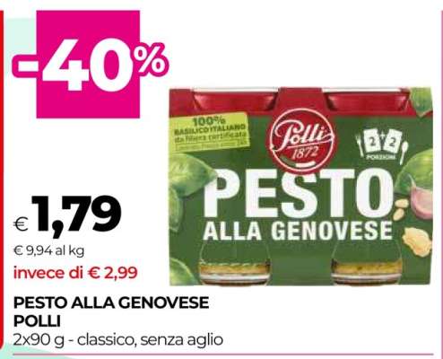 Pesto alla Genovese Polli