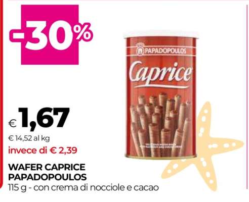 WAFER CAPRICE PAPADOPOULOS