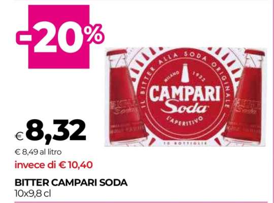 BITTER CAMPARI SODA