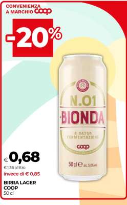 BIRRA LAGER COOP