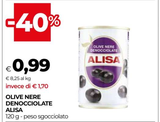 OLIVE NERE DENOCCIOLATE ALISA