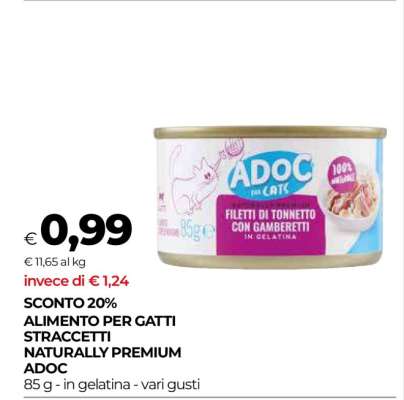 ADOC FILETTI DI TONNETTO CON GAMBERETTI IN GELATINA