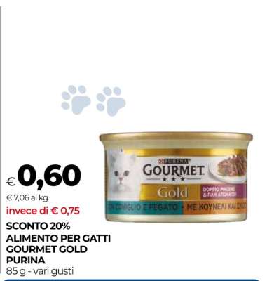 ALIMENTO PER GATTI GOURMET GOLD PURINA