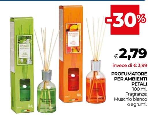 PROFUMATORE PER AMBIENTI PETALI