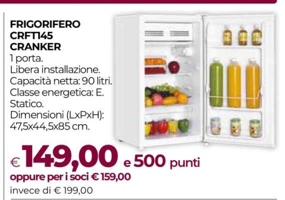 FRIGORIFERO CRFT145 CRANKER