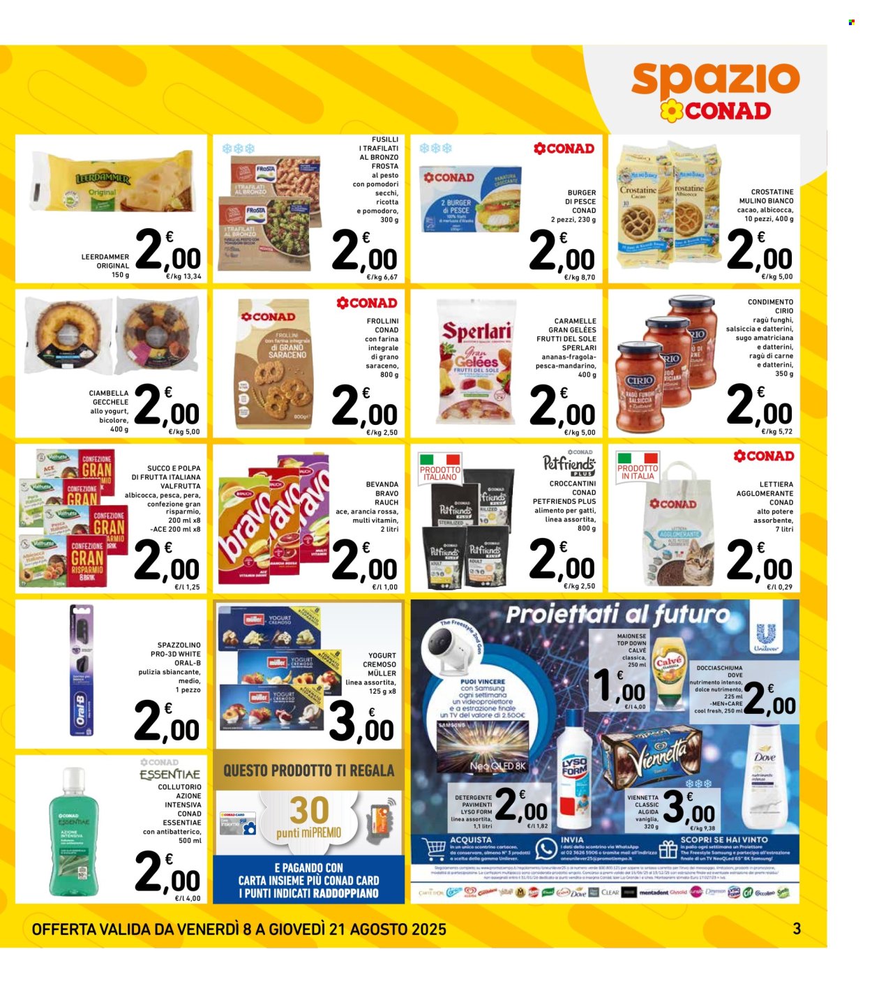 Volantino Spazio Conad - 8/8/2025 - 21/8/2025. Pagina 3