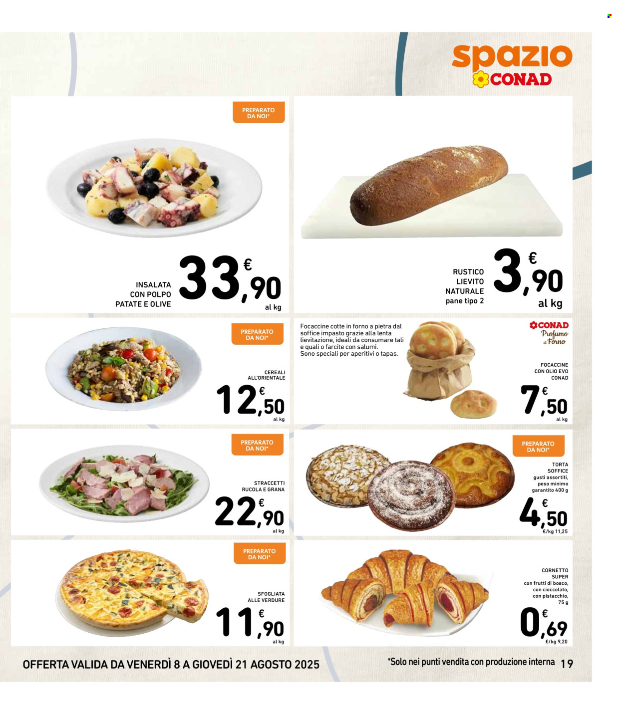 Volantino Spazio Conad - 8/8/2025 - 21/8/2025. Pagina 19