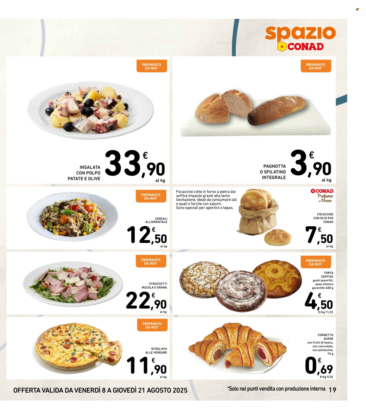 Volantino Spazio Conad - 8/8/2025 - 21/8/2025. Pagina 19
