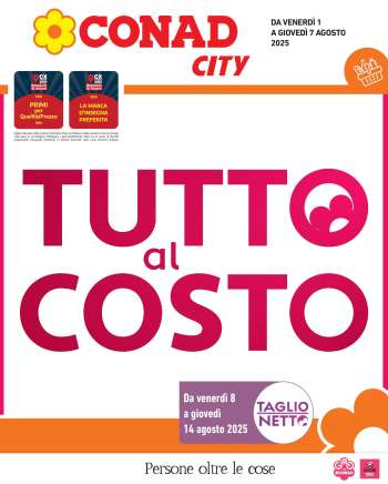 Volantino Conad - 1/8/2025 - 7/8/2025.