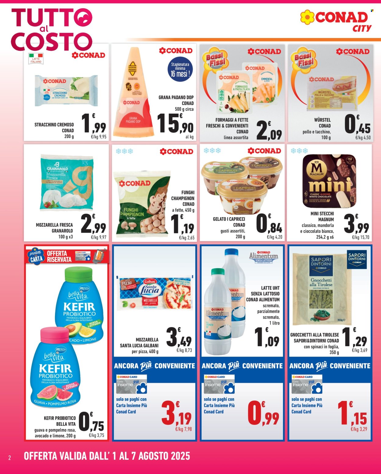 Volantino Conad - 1/8/2025 - 7/8/2025. Pagina 2