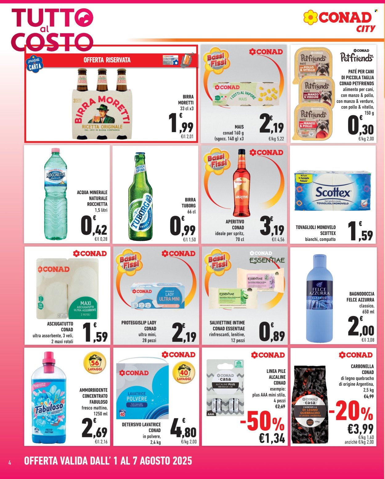 Volantino Conad - 1/8/2025 - 7/8/2025. Pagina 4