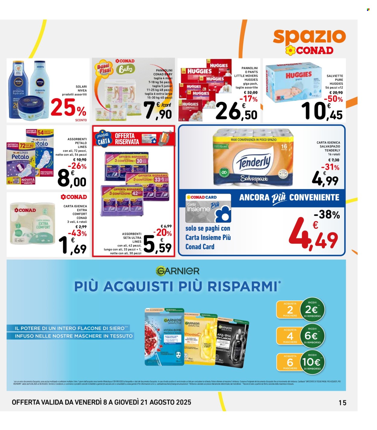 Volantino Spazio Conad - 8/8/2025 - 21/8/2025. Pagina 15