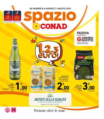 Volantino Spazio Conad - 8/8/2025 - 21/8/2025.