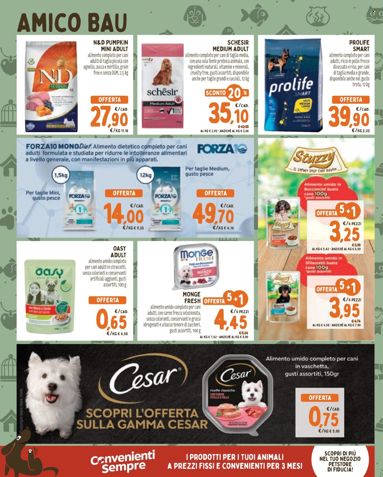 Volantino Pet Store Conad - 30/7/2025 - 9/9/2025. Pagina 2
