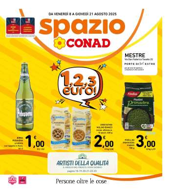 Volantino Spazio Conad - 8/8/2025 - 21/8/2025.