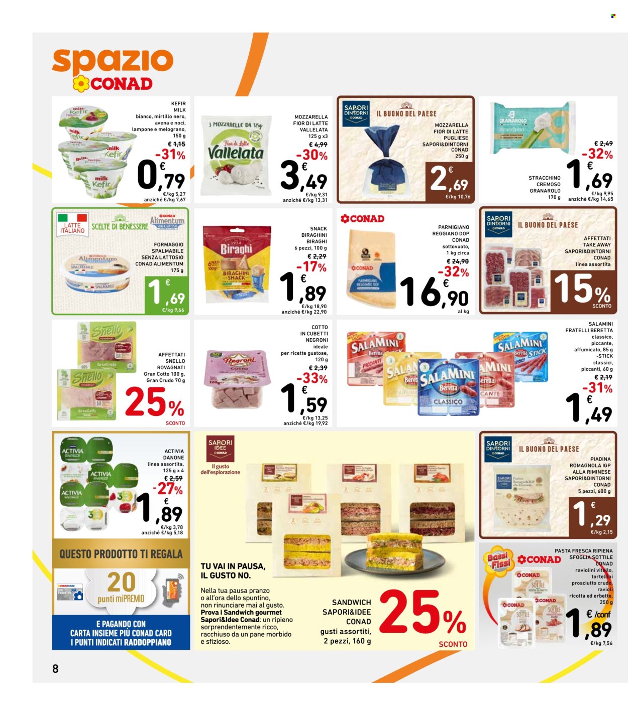 Volantino Spazio Conad - 8/8/2025 - 21/8/2025. Pagina 8
