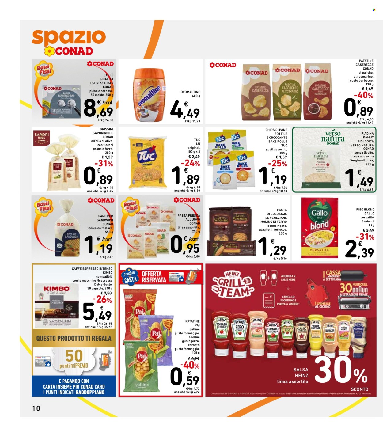 Volantino Spazio Conad - 8/8/2025 - 21/8/2025. Pagina 10