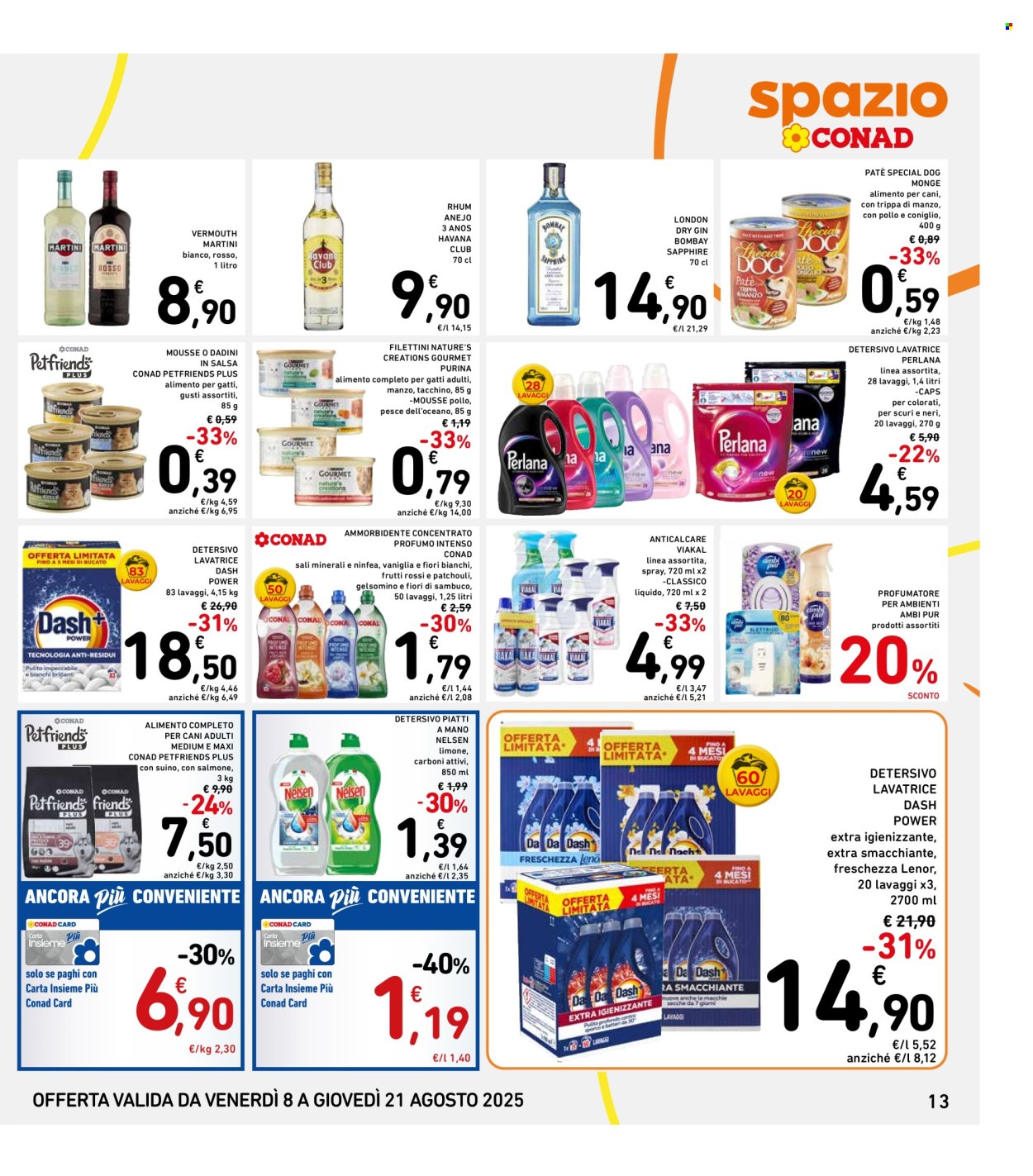 Volantino Spazio Conad - 8/8/2025 - 21/8/2025. Pagina 13