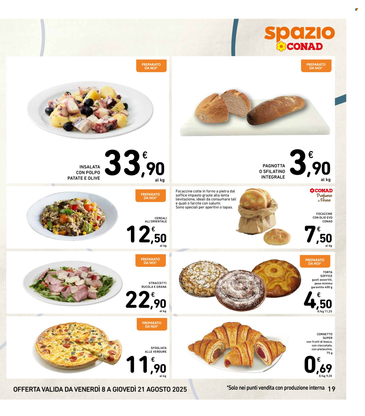 Volantino Spazio Conad - 8/8/2025 - 21/8/2025. Pagina 19