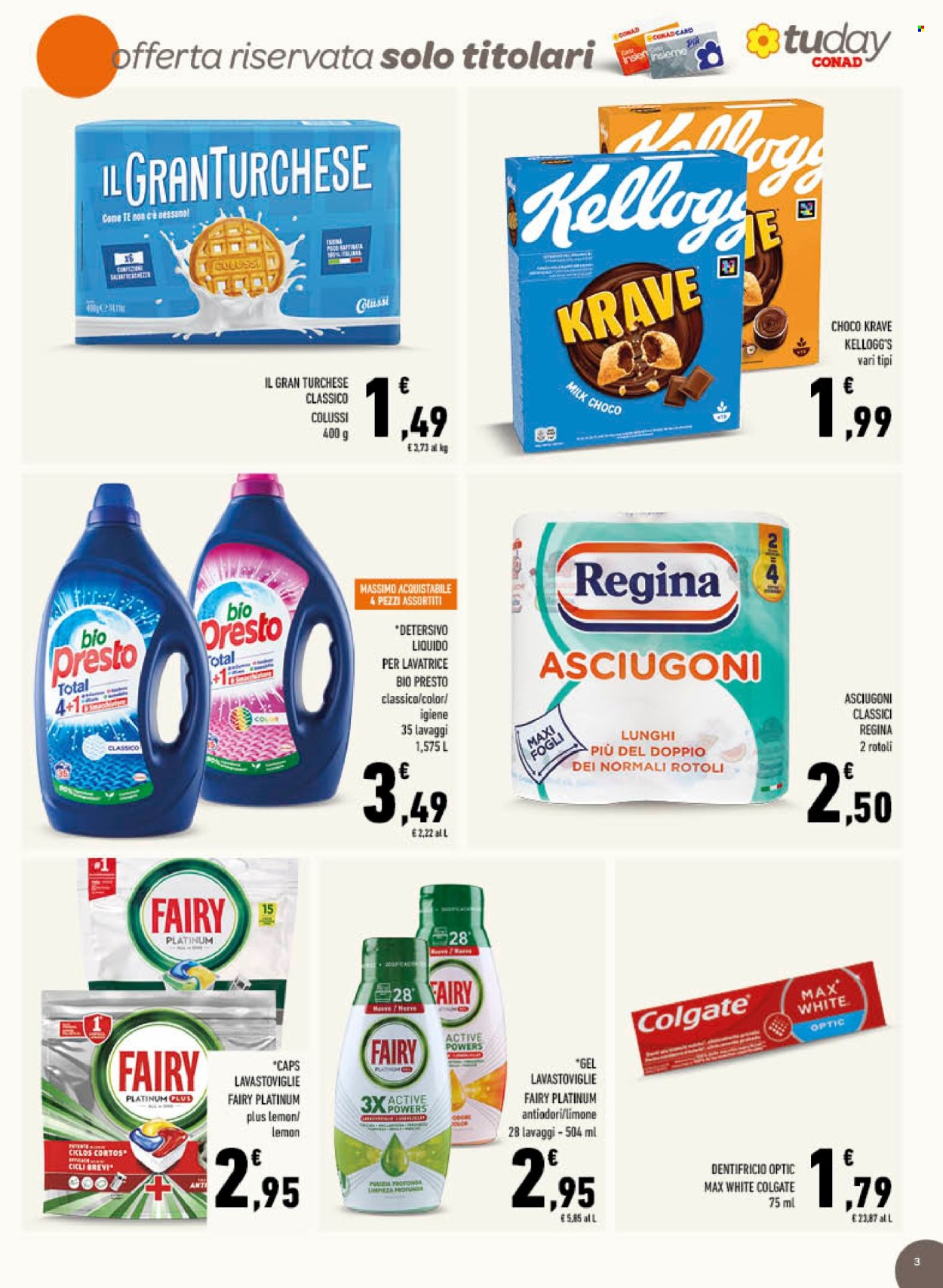 Volantino TuDay Conad - 30/7/2025 - 12/8/2025. Pagina 3
