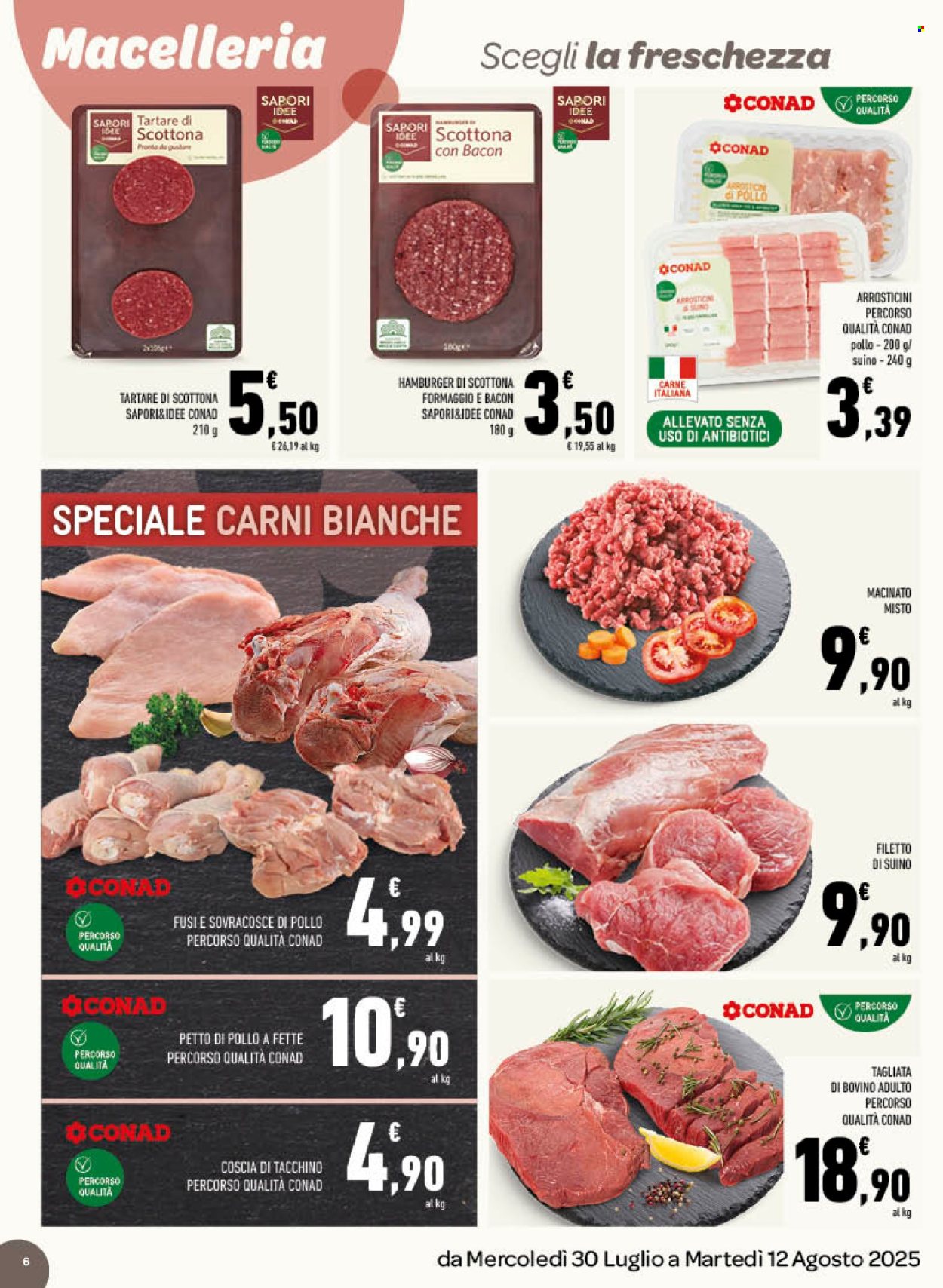 Volantino TuDay Conad - 30/7/2025 - 12/8/2025. Pagina 6