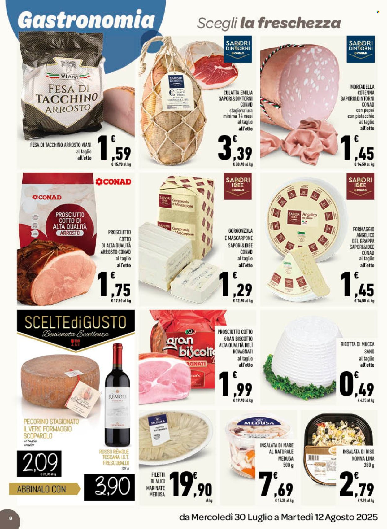 Volantino TuDay Conad - 30/7/2025 - 12/8/2025. Pagina 8