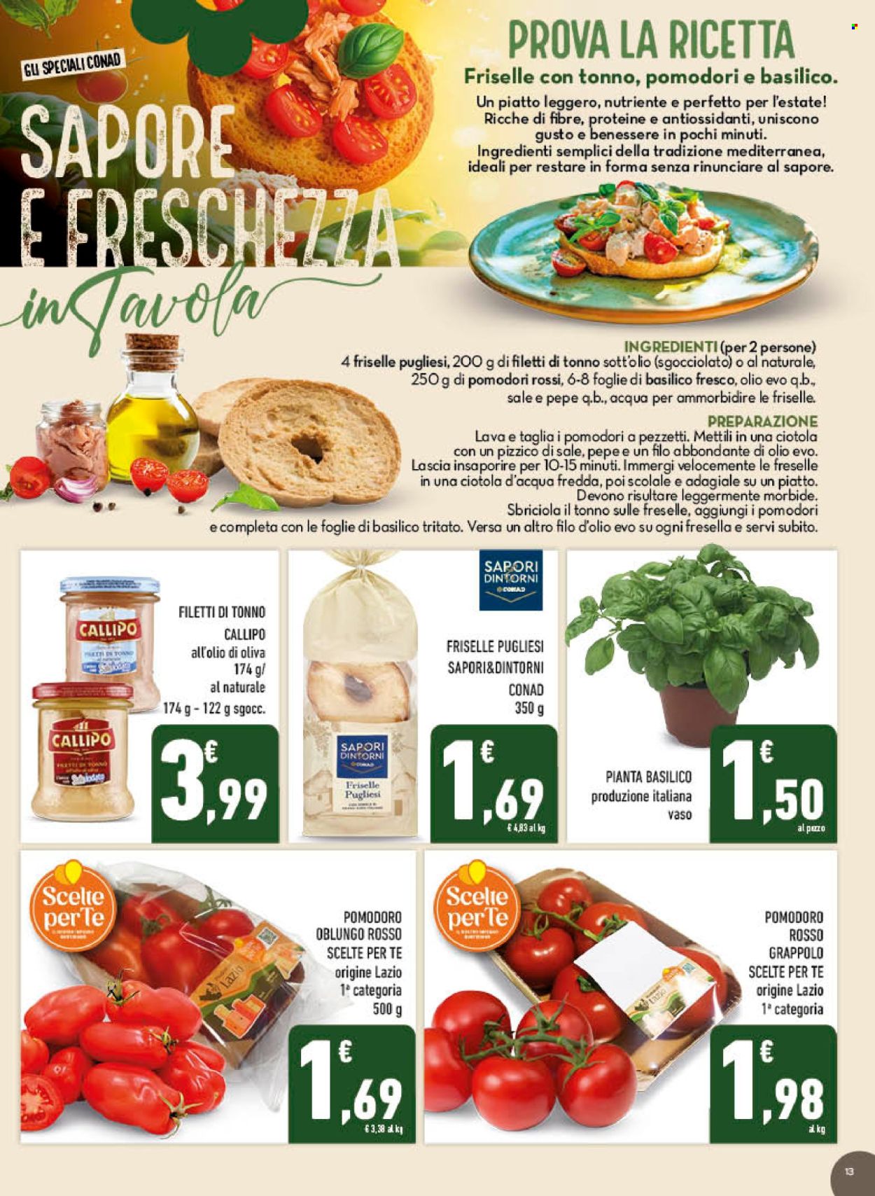Volantino TuDay Conad - 30/7/2025 - 12/8/2025. Pagina 13