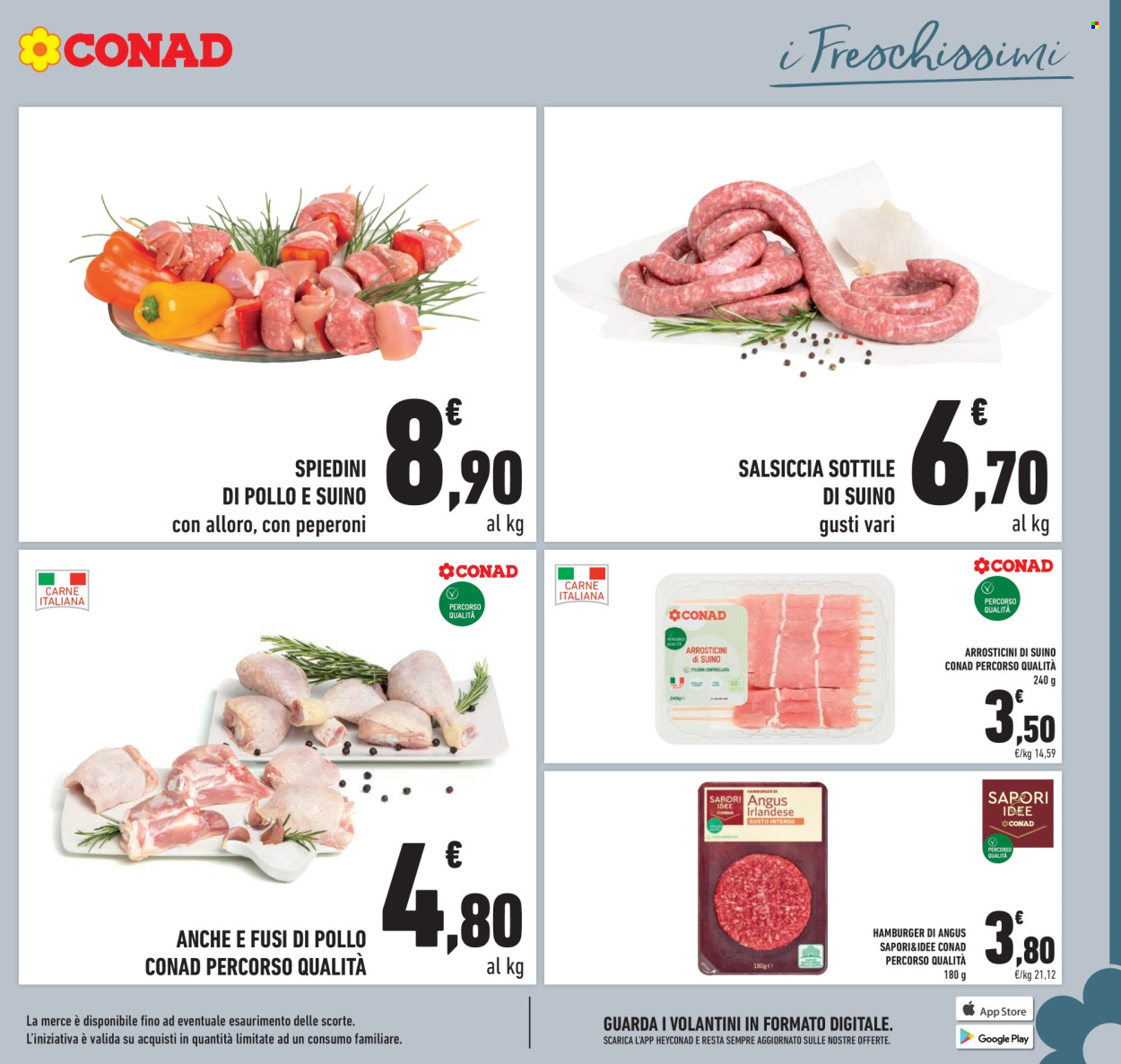 Volantino Conad - 31/7/2025 - 10/8/2025. Pagina 13