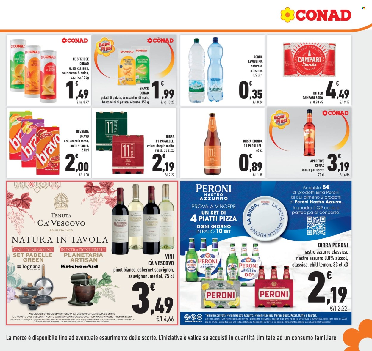 Volantino Conad - 31/7/2025 - 10/8/2025. Pagina 9