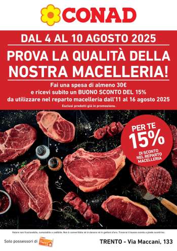 Volantino Conad - 4/8/2025 - 10/8/2025.