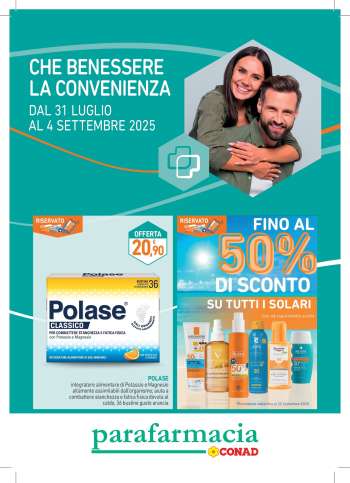 Volantino Conad - 31/7/2025 - 4/9/2025.