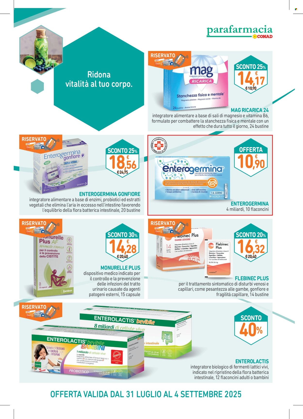 Volantino Conad - 31/7/2025 - 4/9/2025. Pagina 3