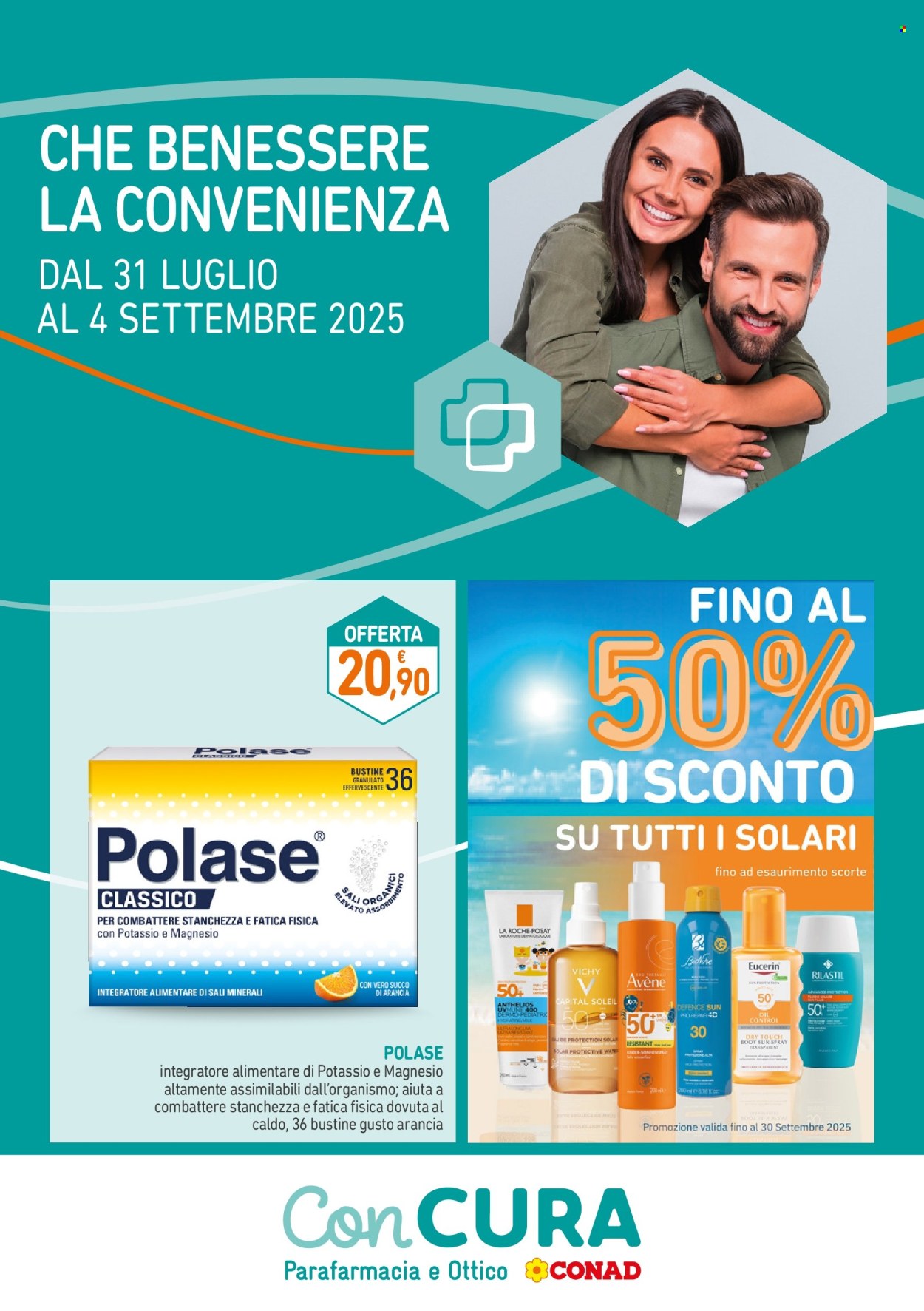 Volantino Spazio Conad - 31/7/2025 - 4/9/2025. Pagina 1