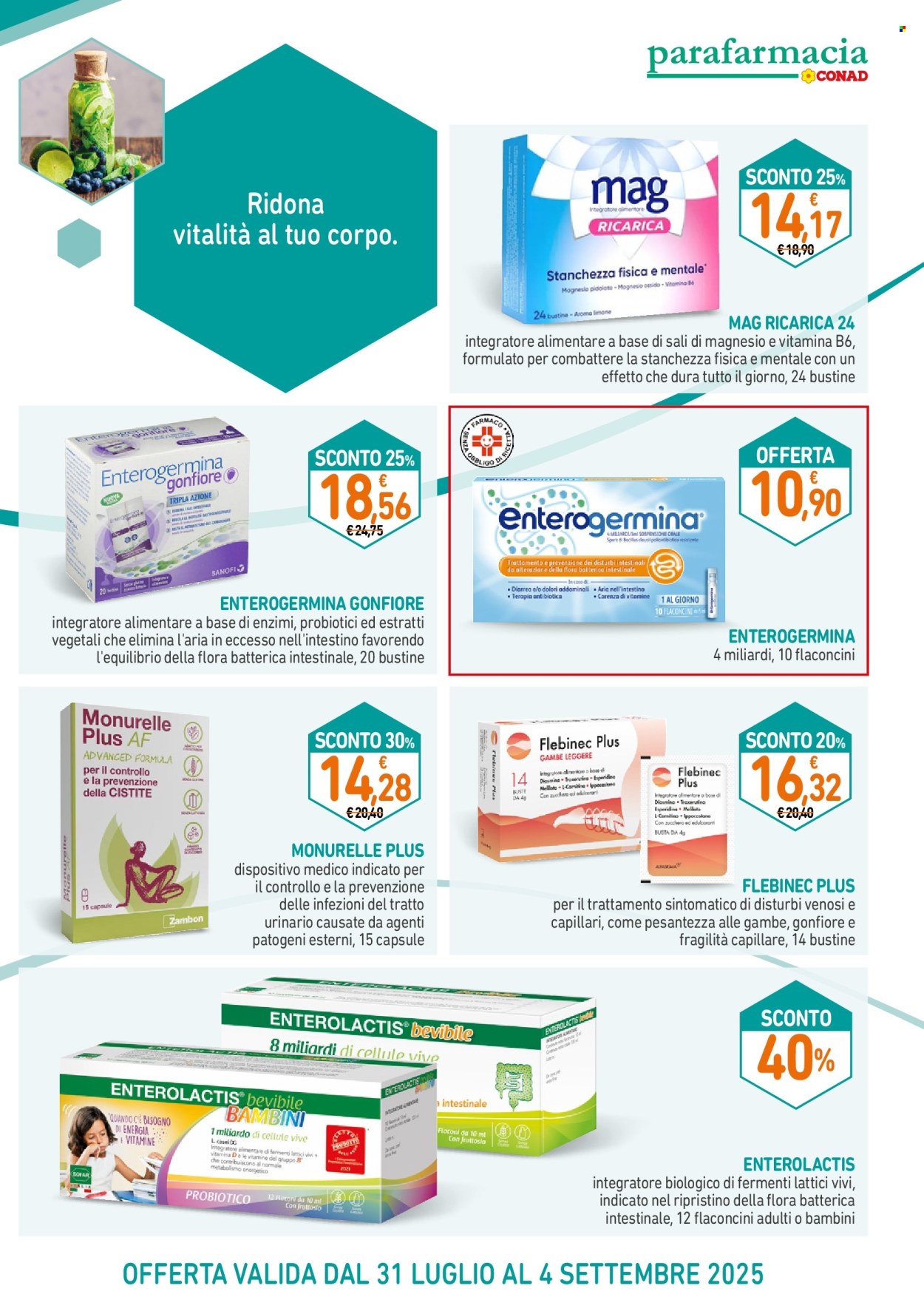 Volantino Conad - 31/7/2025 - 4/9/2025. Pagina 3