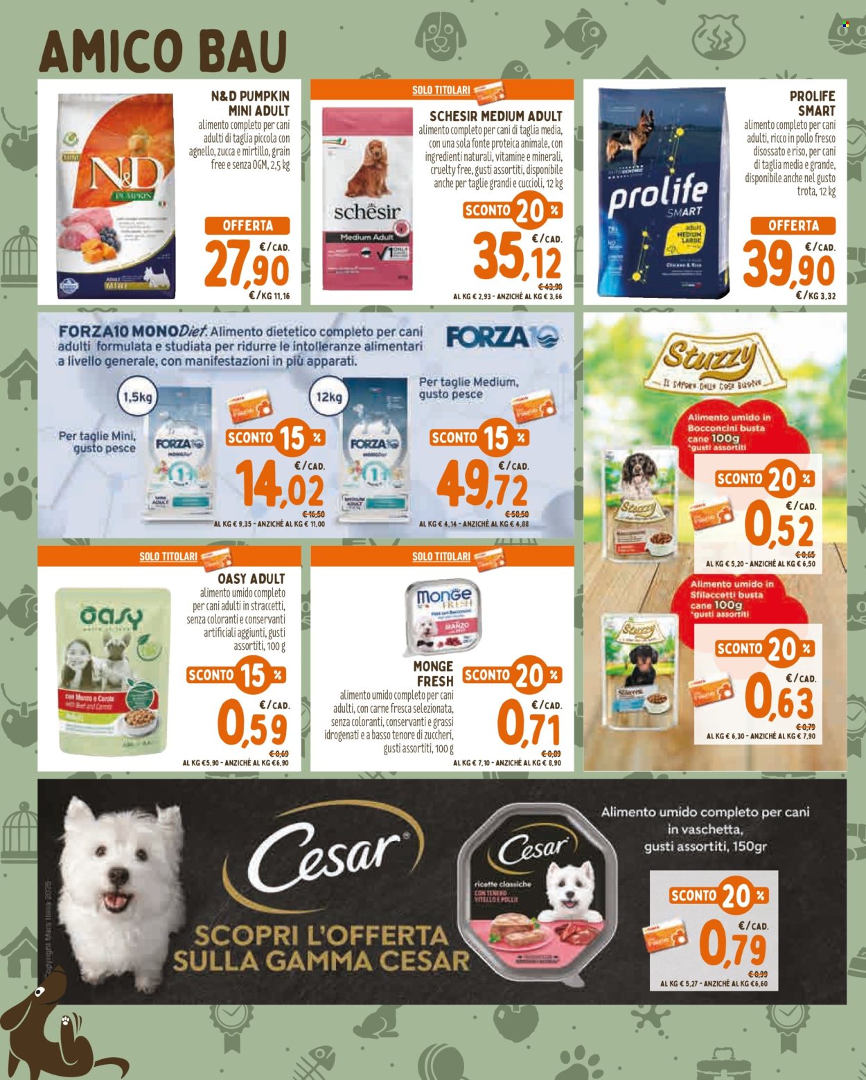 Volantino Pet Store Conad - 31/7/2025 - 10/9/2025. Pagina 2