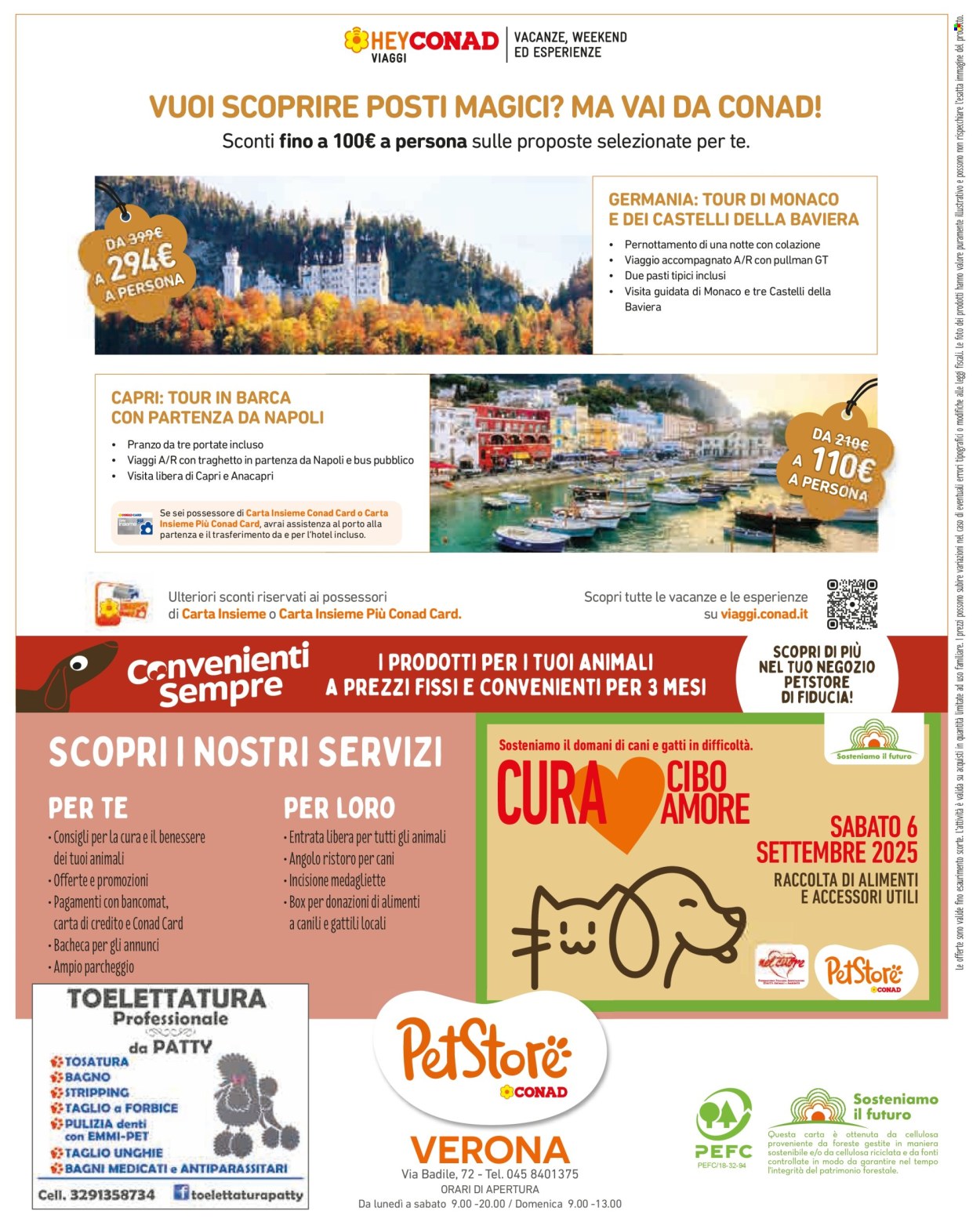 Volantino Pet Store Conad - 31/7/2025 - 10/9/2025. Pagina 8