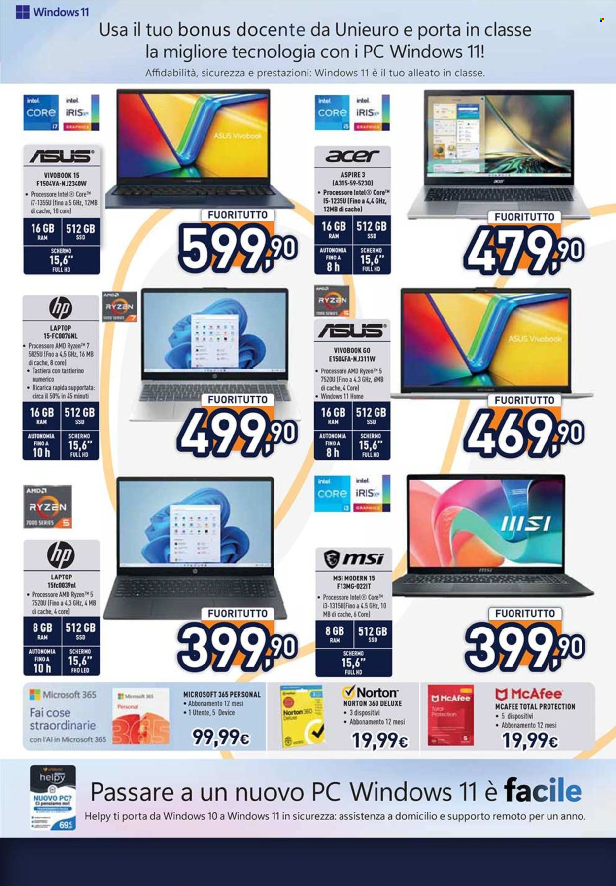 Volantino Unieuro - 1/8/2025 - 13/8/2025. Pagina 9