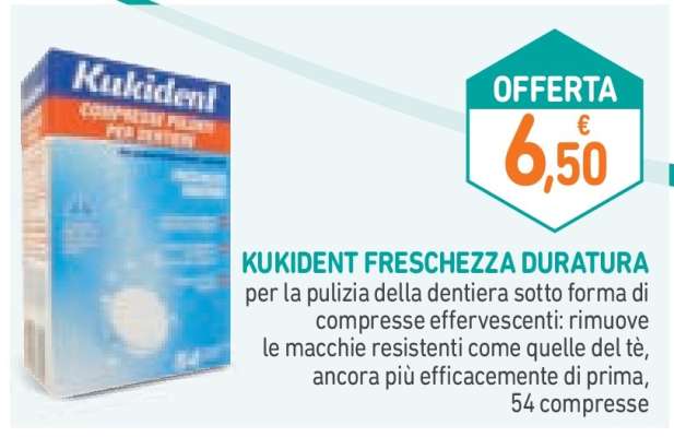 KUKIDENT FRESCHEZZA DURATURA