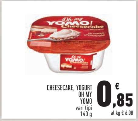 Cheesecake, Yogurt Oh My Yomo