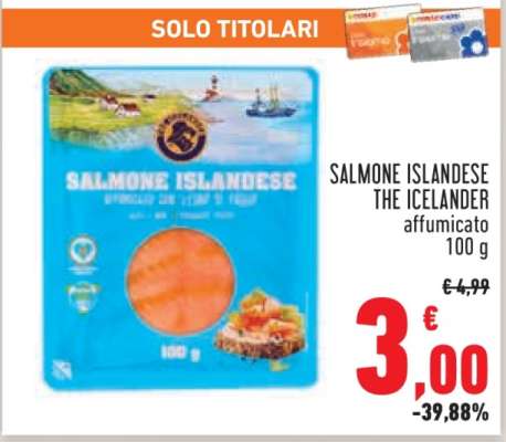 SALMONE ISLANDESE THE ICELANDER