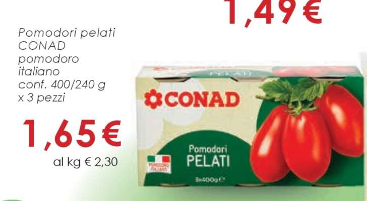 Pomodori pelati CONAD