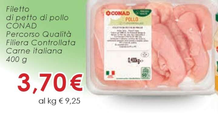 Filetto di petto di pollo CONAD