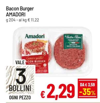 Bacon Burger AMADORI