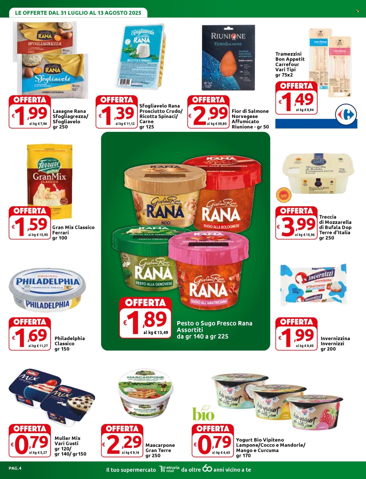 Volantino Carrefour - 31/7/2025 - 13/8/2025. Pagina 4