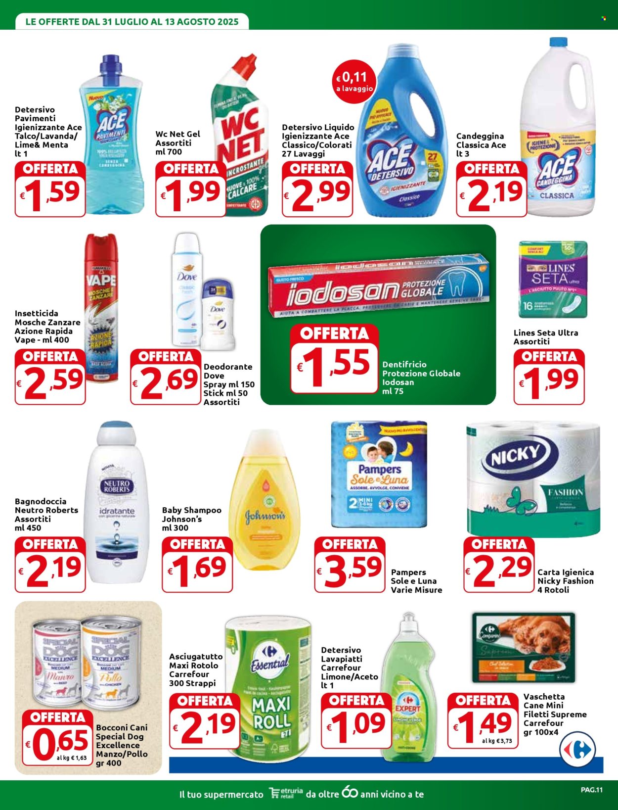 Volantino Carrefour - 31/7/2025 - 13/8/2025. Pagina 11